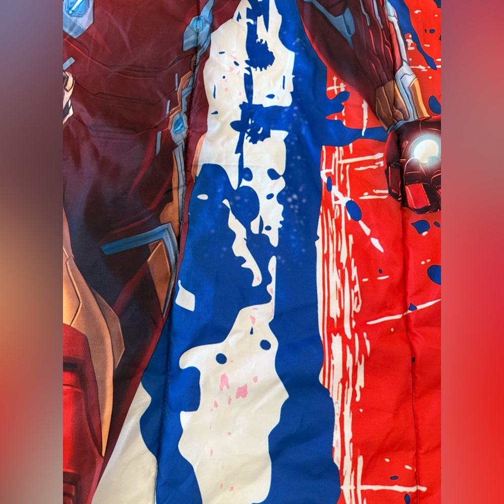 "Marvel" Captain America Iron Man Marvel Civil‎ War Twin Bedding set for kids - Picture 3 of 7